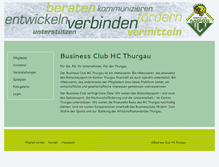 Tablet Screenshot of businessclub-hct.ch